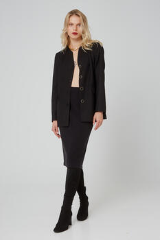 Midi skirt - Black M