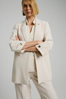 Jacket with 3/4 sleeves - Vanilla S