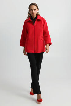 Velvet jacket - Red S