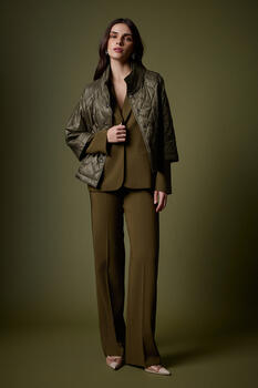 Quilted jacket - Chaki S Quilted jacket - Chaki S