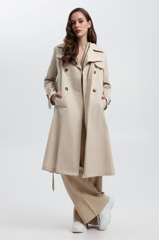 Trench Coat - Beige S