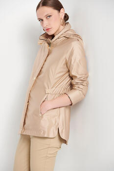 Parks with animal print details - Beige S