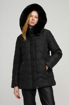 Puffer jacket - Black S